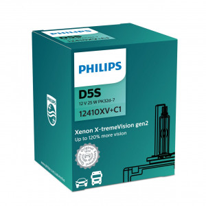 D5S xenón Philips D5S X-tremevision 12410XV +150% - 179,95 €